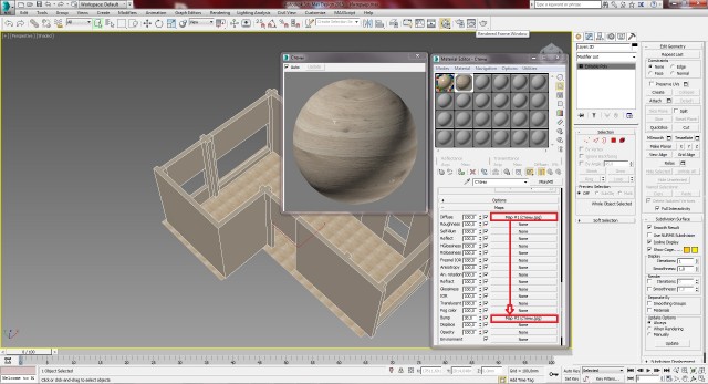 Создание интерьера с нуля: Урок 2