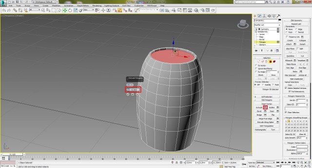 3ds Max: моделируем бочку