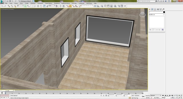 Создание интерьера с нуля: Урок 3