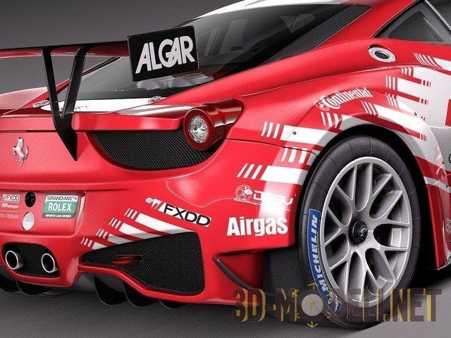 Спорткар Ferrari 458 GT3 2014