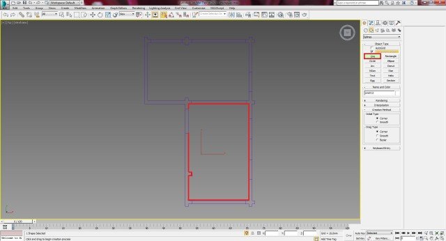 Создание интерьера с нуля: Урок 4