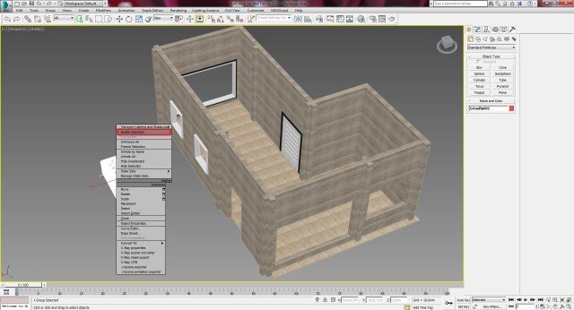 Создание интерьера с нуля: Урок 4