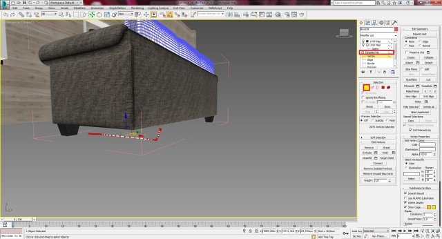 Создание интерьера с нуля: Урок 4