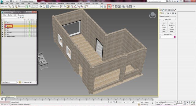 Создание интерьера с нуля: Урок 4
