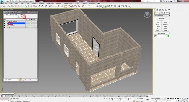 Создание интерьера с нуля: Урок 4
