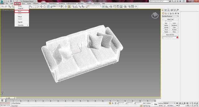 Создание интерьера с нуля: Урок 4