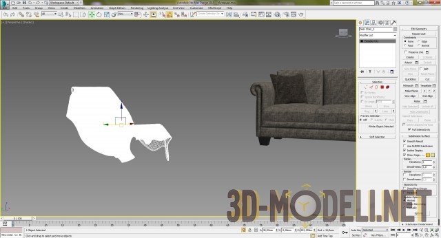 Создание интерьера с нуля: Урок 5