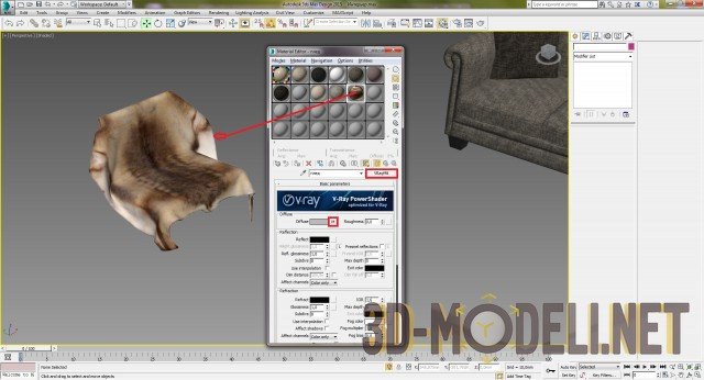 Создание интерьера с нуля: Урок 5