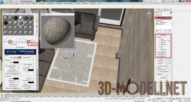 Создание интерьера с нуля: Урок 5