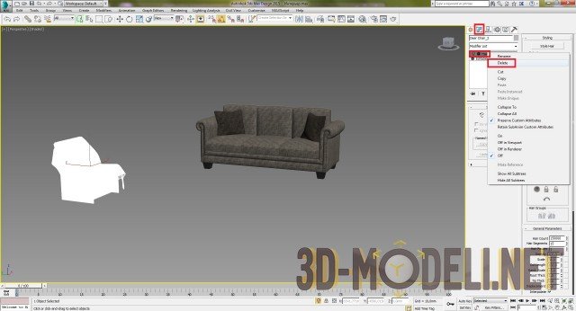Создание интерьера с нуля: Урок 5