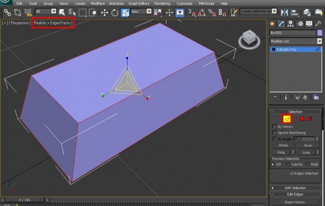 3ds Max: создание слитка золота
