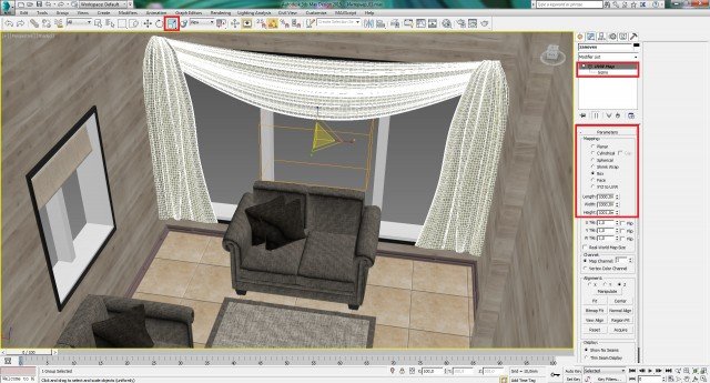Создание интерьера с нуля: Урок 6