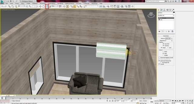Создание интерьера с нуля: Урок 6