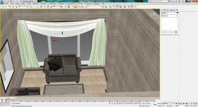 Создание интерьера с нуля: Урок 6