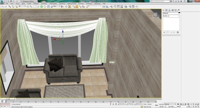 Создание интерьера с нуля: Урок 6
