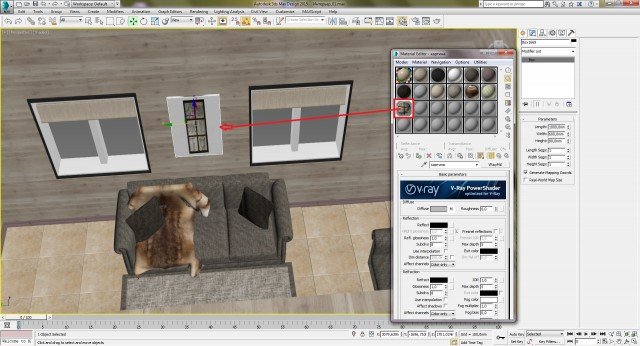 Создание интерьера с нуля: Урок 7