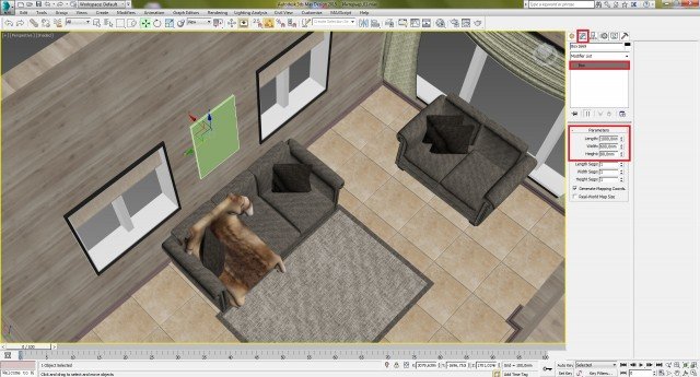Создание интерьера с нуля: Урок 7