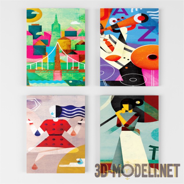 Яркие картины от AQ studio