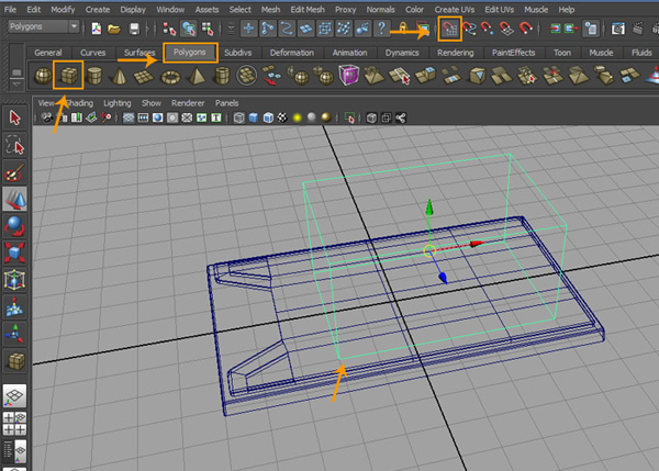 Создаем бензоколонку в Maya: часть 1 Создаем бензоколонку в Maya: часть 1