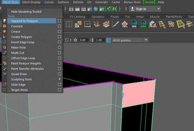 Создаем бензоколонку в Maya: часть 1