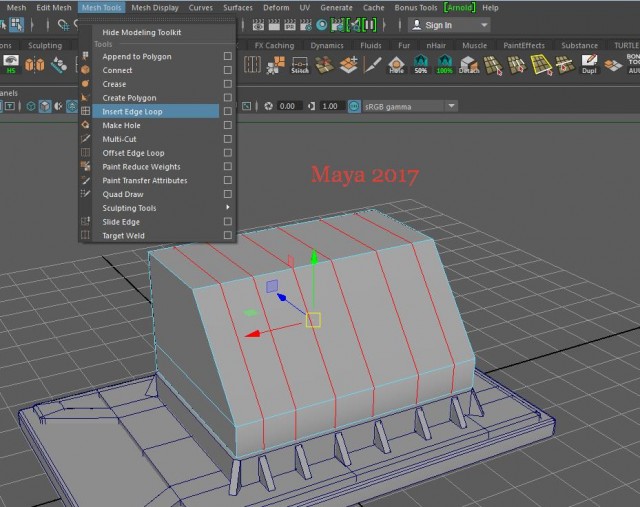 Создаем бензоколонку в Maya: часть 1