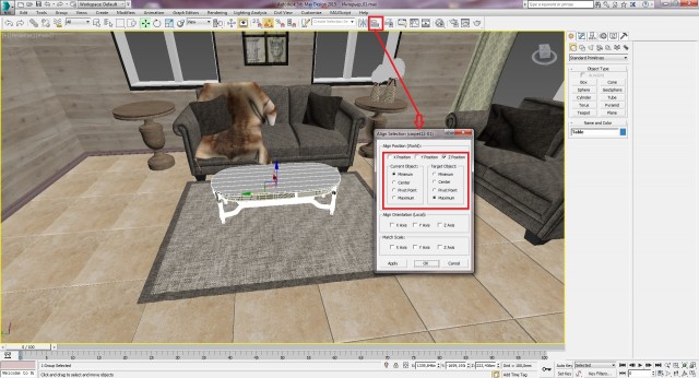 Создание интерьера с нуля: Урок 8