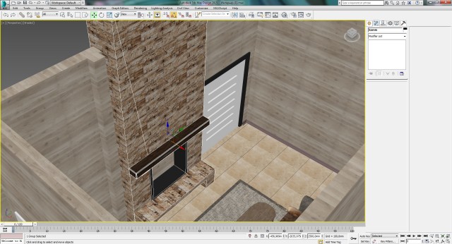 Создание интерьера с нуля: Урок 8