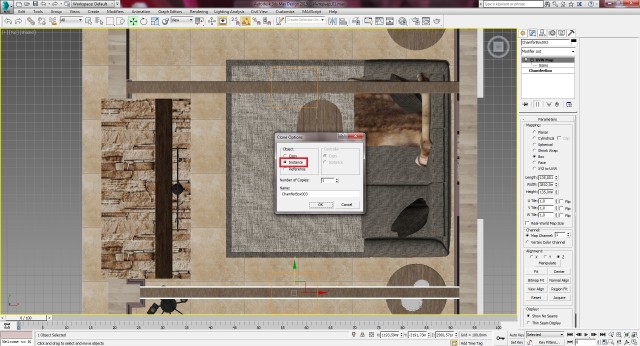 Создание интерьера с нуля: Урок 9