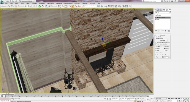 Создание интерьера с нуля: Урок 9