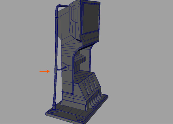 Создаем бензоколонку в Maya: часть 2 Создаем бензоколонку в Maya: часть 2