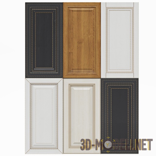 3D модель фасады и ручки от Crazy Kitchen 2