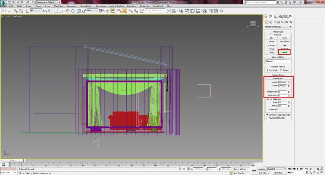 Создание интерьера с нуля: Урок 10