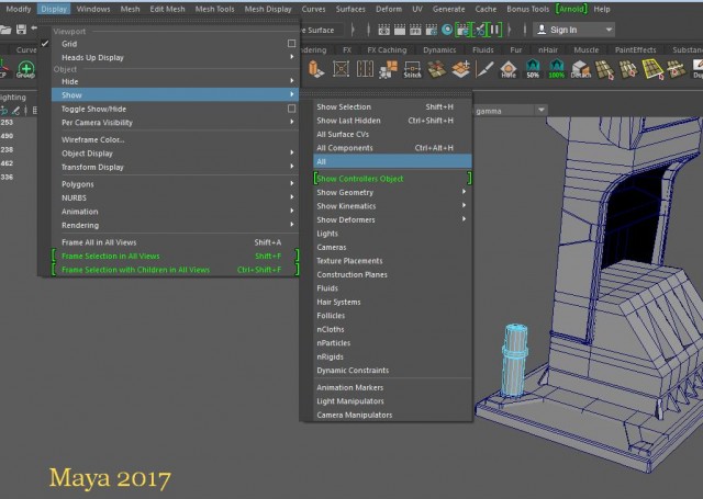 Создаем бензоколонку в Maya: часть 2