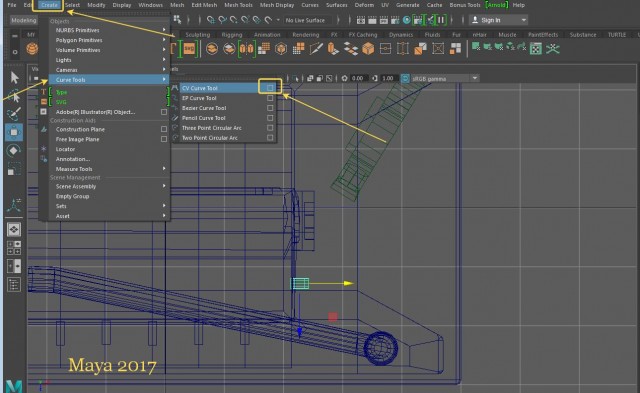 Создаем бензоколонку в Maya: часть 2