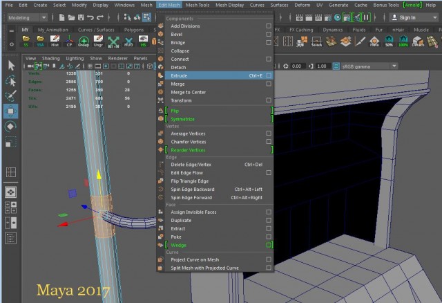 Создаем бензоколонку в Maya: часть 2