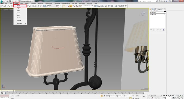 Создание интерьера с нуля: Урок 11