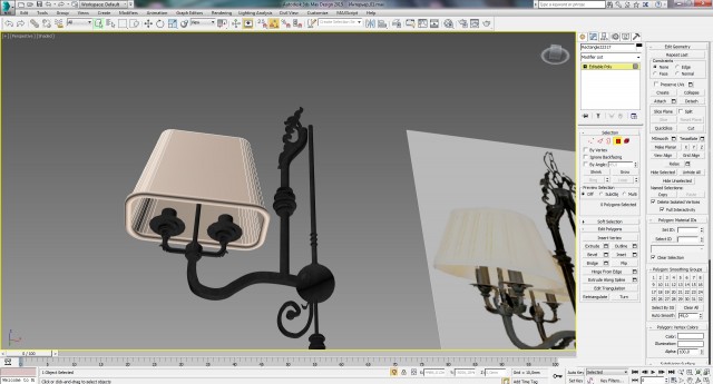 Создание интерьера с нуля: Урок 11