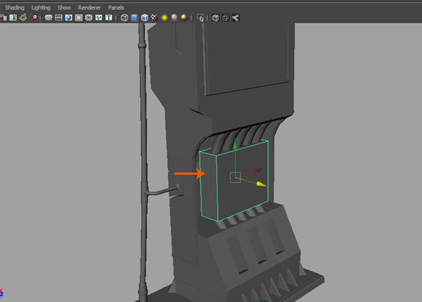 Создаем бензоколонку в Maya: часть 3 Создаем бензоколонку в Maya: часть 3