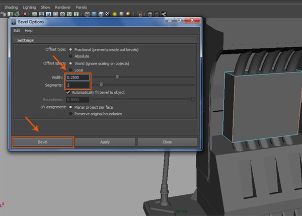 Создаем бензоколонку в Maya: часть 3 Создаем бензоколонку в Maya: часть 3