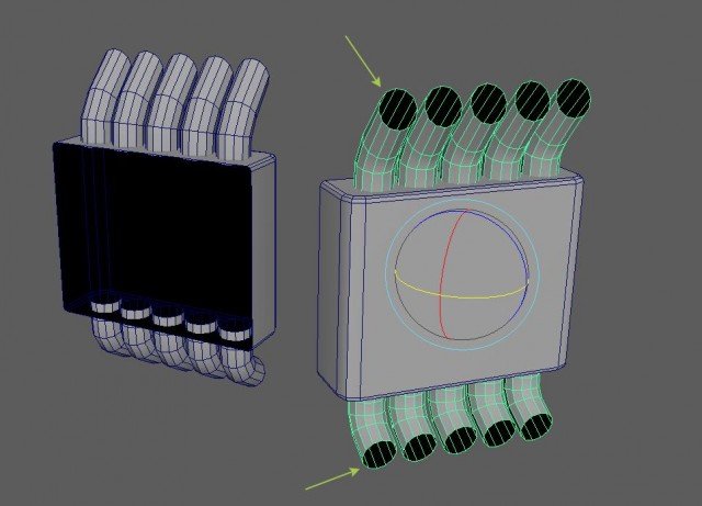 Создаем бензоколонку в Maya: часть 3