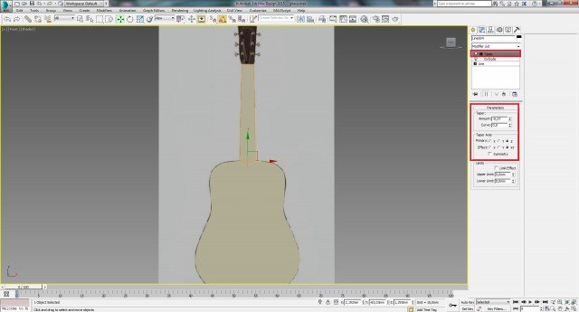 Моделирование гитары в 3ds Max