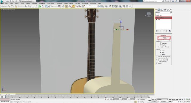 Моделирование гитары в 3ds Max