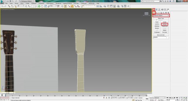 Моделирование гитары в 3ds Max