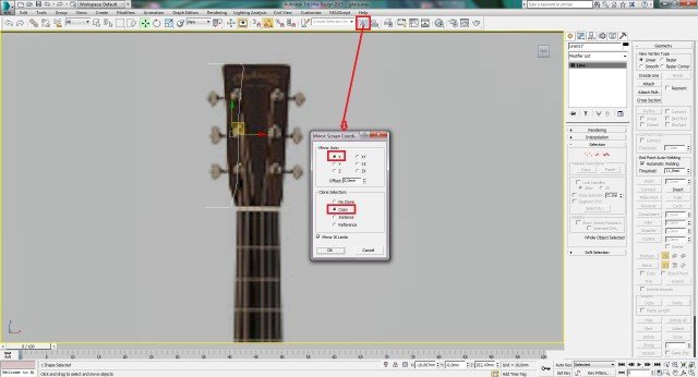 Моделирование гитары в 3ds Max
