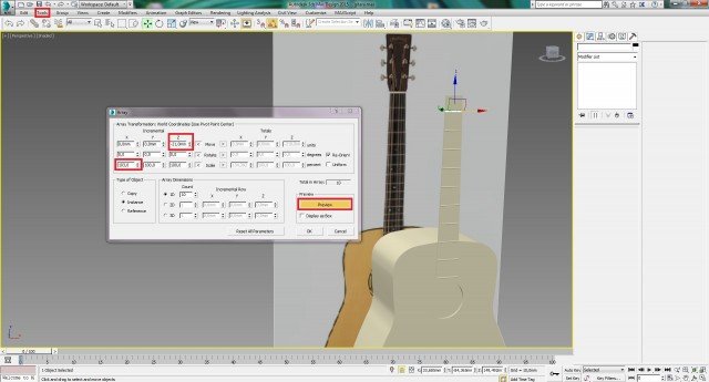 Моделирование гитары в 3ds Max
