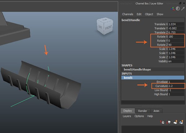 Создаем бензоколонку в Maya: часть 4 Создаем бензоколонку в Maya: часть 4
