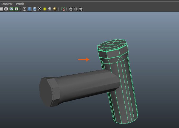Создаем бензоколонку в Maya: часть 4 Создаем бензоколонку в Maya: часть 4