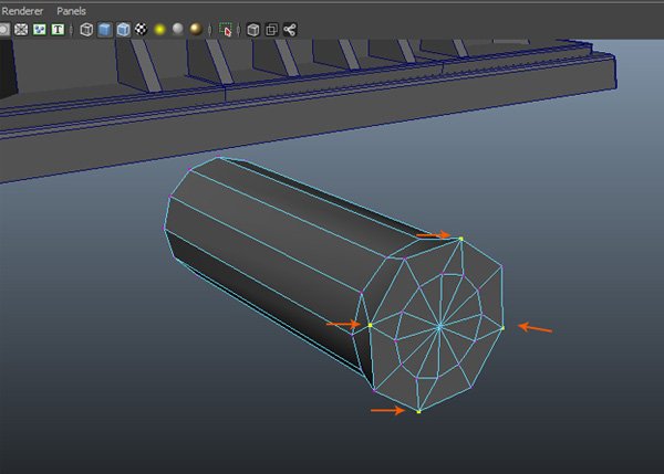 Создаем бензоколонку в Maya: часть 4 Создаем бензоколонку в Maya: часть 4