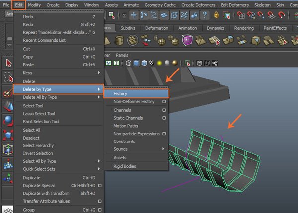 Создаем бензоколонку в Maya: часть 4 Создаем бензоколонку в Maya: часть 4
