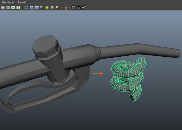 Создаем бензоколонку в Maya: часть 4 Создаем бензоколонку в Maya: часть 4